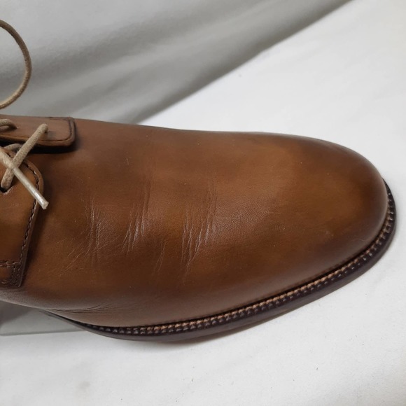 Cole Haan Williams Plain Toe Oxford British Tan Leather Men\'s Dress Shoes 13 main image 5
